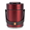 thumbnail image 4 of Insulation Lunch Box, Stainless Steel Excellent Temperature Control 1.5L High Capacity Vacuum Food Carrier  For Work For Travel Red, 4 of 8