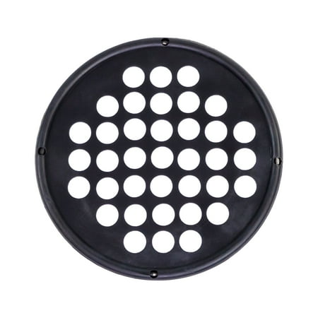 CanDo Hand Exercise Webs for Physical Therapy, Grip Strengthening, and Hand, Finger, Wrist Resistance Workouts, Portable Size, Low Powder, 7" Diameter, Black: X-Heavy