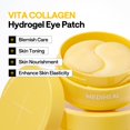 thumbnail image 3 of Parches para ojos Mediheal Vita Collagen Hydrogel 60 parches, 3 of 8