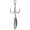 Perma Steel, variant on VMC 9626BDPS#1/0PP Bladed O'Shaughnessy Treble Short, 4X