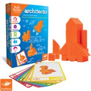FoxMind Games: Architecto Spatial Logic and Dexterity Game, Smart Fun with Structures, 50 Smart Puzzles to Work Through, 6 Levels of Complexity, Develops STEM Skills, 1+ Players, For Ages 7 and up