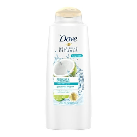 Dove Nourishing Rituals Coconut Hydration Shampoo, 20.4 (Best Dove Shampoo For Frizzy Hair)