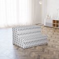 thumbnail image 4 of Vintage Foldable Mattress, Botany Inspired Motif Dots, 74.8" x 35.4", Charcoal Grey White, by Ambesonne, 4 of 6