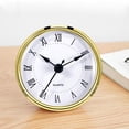 thumbnail image 3 of GROWTH TANK 2Pcs Clock Insert for Home Wall Gold Rim Roman Gold Rim Arabic, 3 of 8