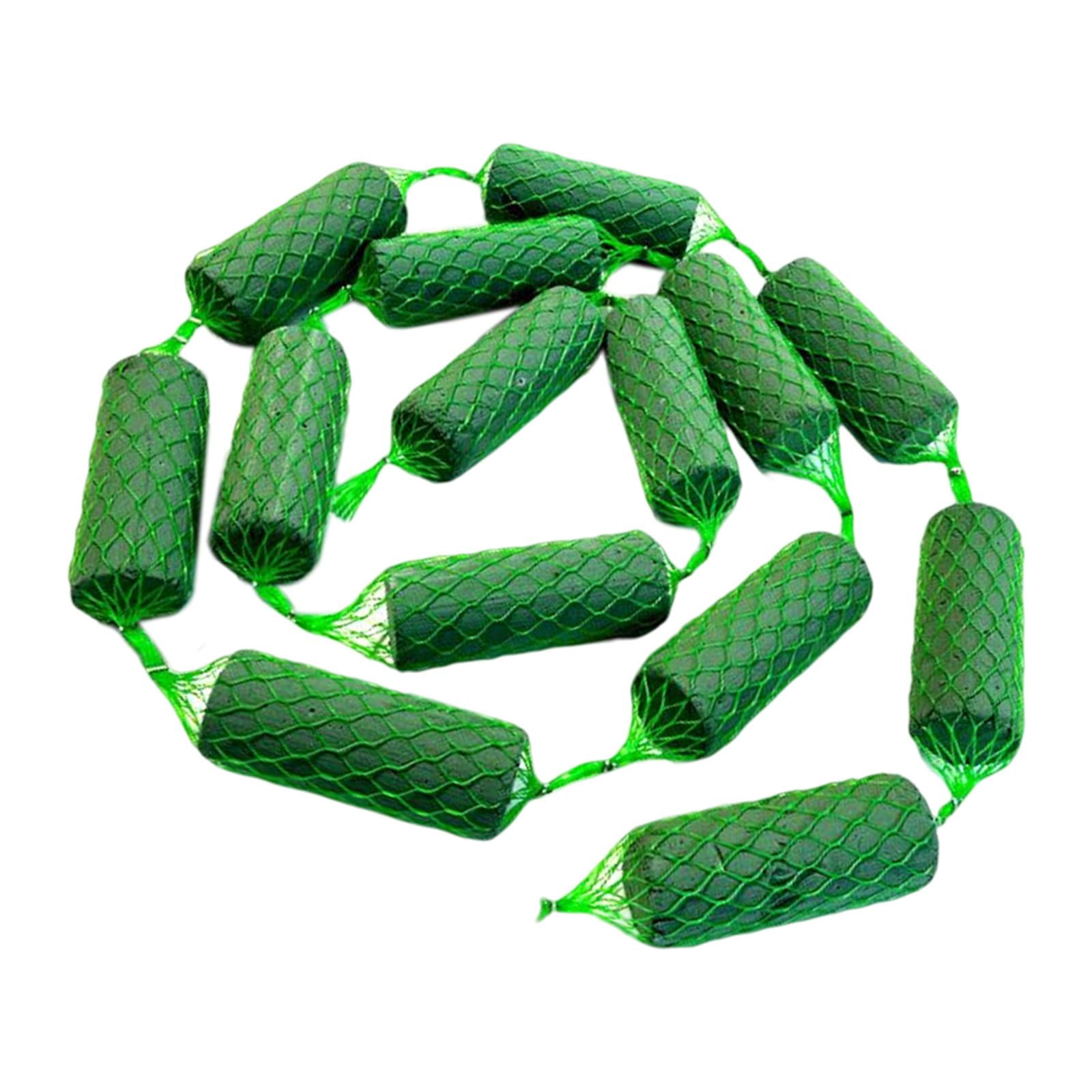 14Pcs Floral Foam Blocks Absorption Flower Holder Cylinder Netting for Party Table Centerpiece Florist Wedding Home Decor