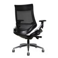 thumbnail image 2 of TygerClaw Mesh Mid Back and Bonded Leather Seat Office Chair, 2 of 5