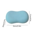 thumbnail image 3 of Isvgxsz Deep Sleep Pillow,Ergonomic Contour Design for Side & Back Sleepers, Orthopedic Cervical Shape Gently Cradles Head & Provides Neck Support & Shoulder Pain Relief, 3 of 7