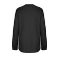 thumbnail image 5 of Women's High-Quality Oversized Knit Shacket Jacket with Button Down Front, Long Sleeve Design for Fall and Winter, Ideal for Casual Work Wear, Daily Use, Trendy Fashion Outfits Black XL, 5 of 7