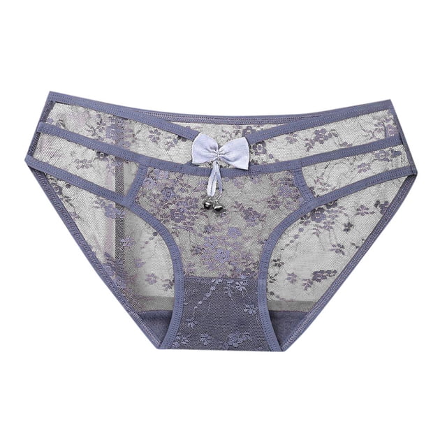 Braguitas sexy de encaje con cintura baja para mujer: diseño con cinturón fino hueco, tallas M-XL con cintura/longitud: ropa interior cómoda para el día a día/sexy