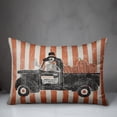 thumbnail image 3 of Creative Products Skellys Landscaping Truck Retro with Stripes 14x20 Spun Poly Pillow, 3 of 3