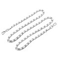 thumbnail image 1 of Unique Bargains Purse Chain Strap, 55' Purse Strap Shoulder Bag Replacement Strap, White&Silver, 1 of 6