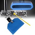 thumbnail image 2 of Rdeghly Cow Bell,Blue Environmentally Friendly Plastic Percussion Instruments Block Latin Drum Kit , Musical Instrument, 2 of 6