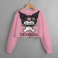 thumbnail image 4 of MINISO Kuromi Melody Chandail en Molleton pour Enfants Mode Dessin Animé Chandail en Molleton Fille Y2k Mode Automne Chandail, 4 of 5