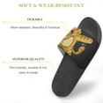 thumbnail image 3 of GZHJMY Stylish Slides for Women Men, Cute Cat Dabbing Dance Soft Flexible Slip-on Sandals Slippers, 3 of 7