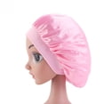 thumbnail image 5 of Gorro de dormir elástico de ala ancha para niños, gorro para el cuidado del cabello, gorro cómodo y transpirable para dormir, gorro protector para el cabello para niños, 5 of 5