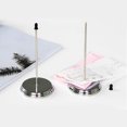 thumbnail image 2 of Silver Color Desk Straight Rod Paper Holder Spike Stick Receipts Check Bill Fork, 5-3/4inches(2Pcs), 2 of 3