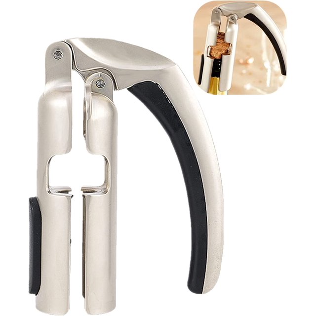 Abridor de botellas de vino Jiakalamo Champagne, tapón de corcho multifunción, para bar, hogar, restaurante. esquí esquí Gafas de esquí