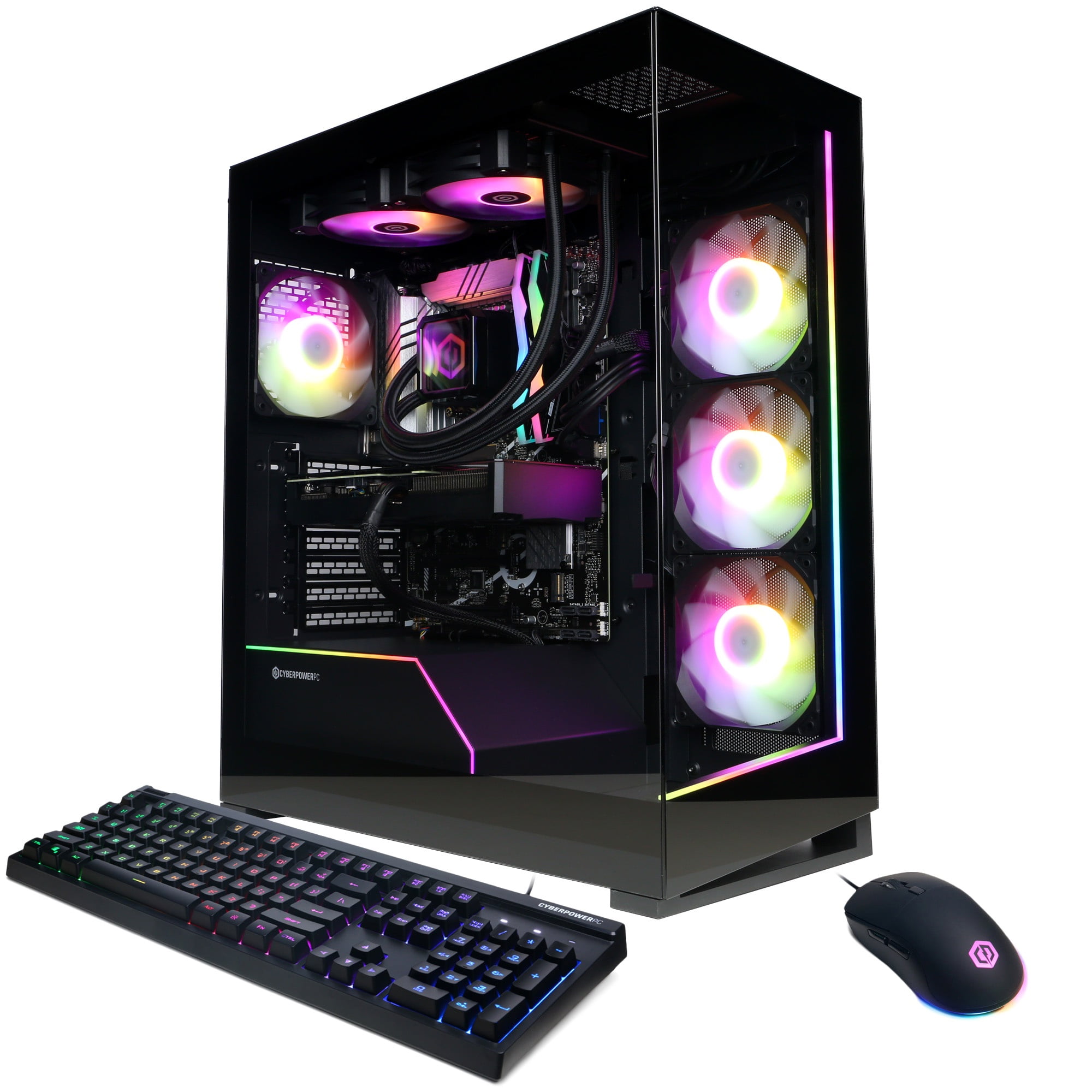 CyberPowerPC Gamer Supreme Gaming PC, Intel Core Ultra 7 265KF, NVIDIA GeForce RTX 5070 12GB, 32GB DDR5, 2TB SSD, SLC8960CPGV20 (Software Offer with Purchase)