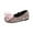 Pink, variant on ZACPNCV Girls Flats Sparkle Princess Dress Shoes Bow Wedding Party Flower Bridesmaids Mary Jane Ballet Flats for Kids Black 3-6 Months