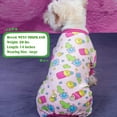 thumbnail image 4 of ATTOE Pyjama pour Chien Jaune Duck Matériau Doux Pyjama Extensible Grenouillère pour Chien Vêtements pour Animaux, 4 of 7
