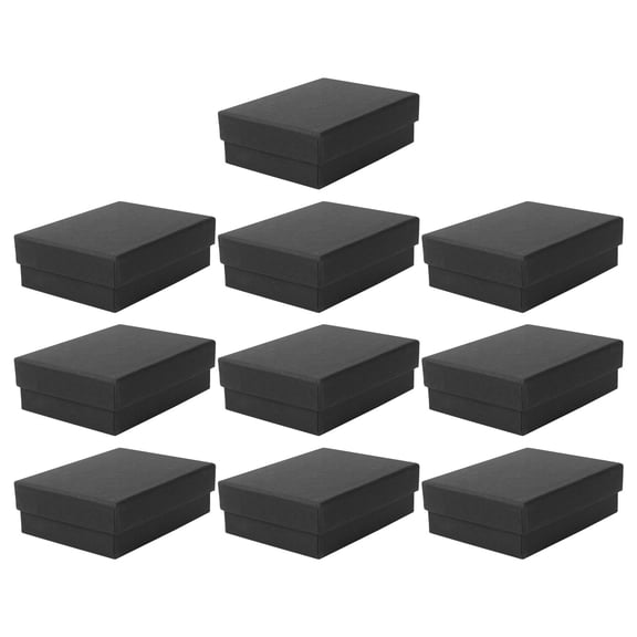 HEMOTON 10-Pack Color Jewelry Boxes, Small Packaging Boxes for , Earrings, Necklaces, and Bracelets