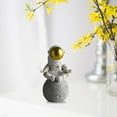 thumbnail image 7 of 2pcs Astronaut Miniature Sculpture Outer Space Preschool Learning Gifts Home Living Bookshelf TV Shelf Tabletop Decoration Collectible, 7 of 7