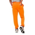 thumbnail image 2 of G-Style USA Men's Casual Lounge Fleece Sweatpants with Pockets FL78-GSTYLE - Neon Orange - Large, 2 of 6