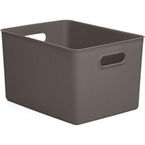 Superior 22 L Ribbed Storage Bin Root