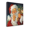 thumbnail image 2 of Tangletown Art, 35 x 35 "Up the Chimney He Rose " by Susan Comish, Gallery Wrap, 2 of 3
