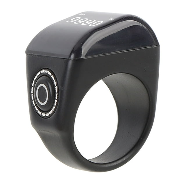 Electronic Finger Counter Smart, Digital Finger Counter Smart IP67 Rain Proof Rechargeable Digital Tasbih Finger Counter for Sports