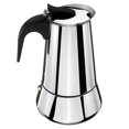 thumbnail image 1 of Stainless Steel Moka Espresso Latte Coffee Maker 100ml, 1 of 5