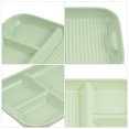 thumbnail image 4 of Eease Green Ceramic Kids Cutlery & Divided Plates - 3 Compartments, 4 of 6