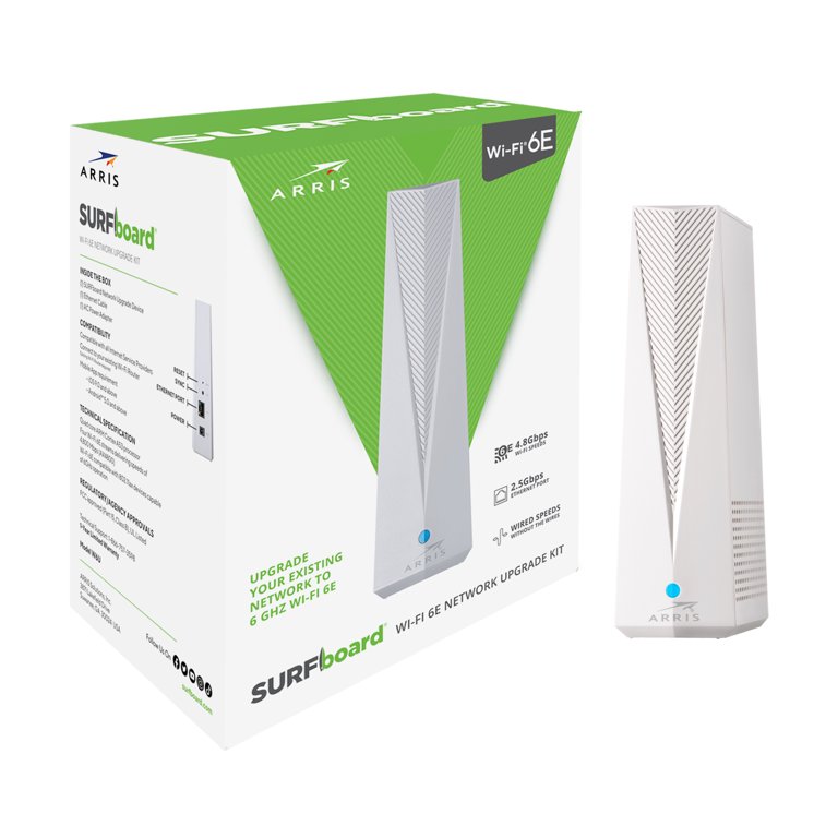 ARRIS SURFboard Wi-Fi 6E Network Upgrade Kit W6U - Walmart.com