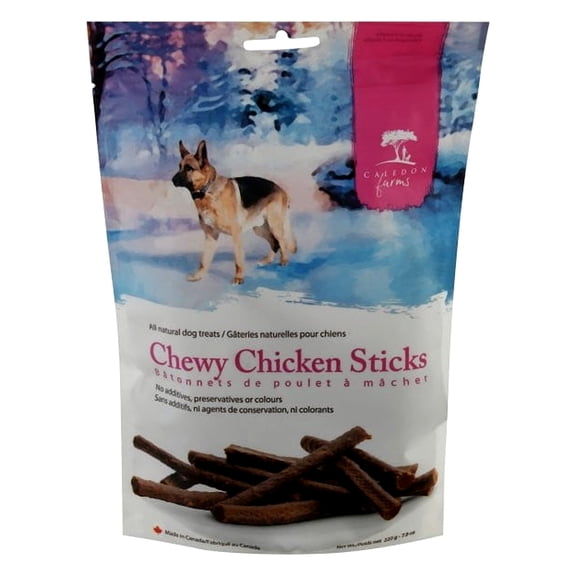 Caledon Farms Chewy Chicken Sticks Dog Treat 7.76 Oz