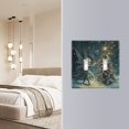 thumbnail image 5 of Dailycode Light Switch Plate Covers 3 Gang Wall Plate Plastics Outlet Covers for Kitchen Home Office Decor Fairy and Christmas Tree, 5 of 8