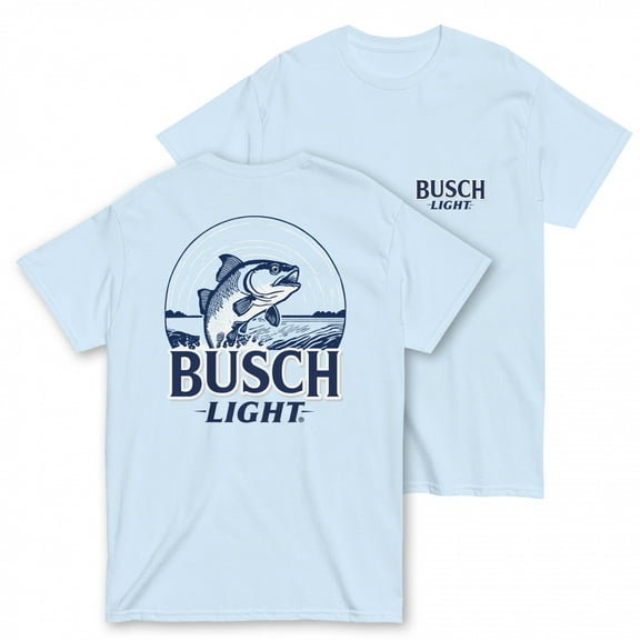 Busch Light Bass Fishing T-Shirt-3XLarge