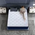 thumbnail image 5 of 12 Inch Queen Full King Hybrid Mattress, Ventilated Memory Foam & Independent Springs, Flame Retardant, Motion Isolation, Breathable Comfort Mattress for Bedroom, 5 of 6