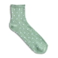 thumbnail image 4 of No Boundaries Women's Ankle Socks, 3-Pack, Size 4-10, 4 of 4