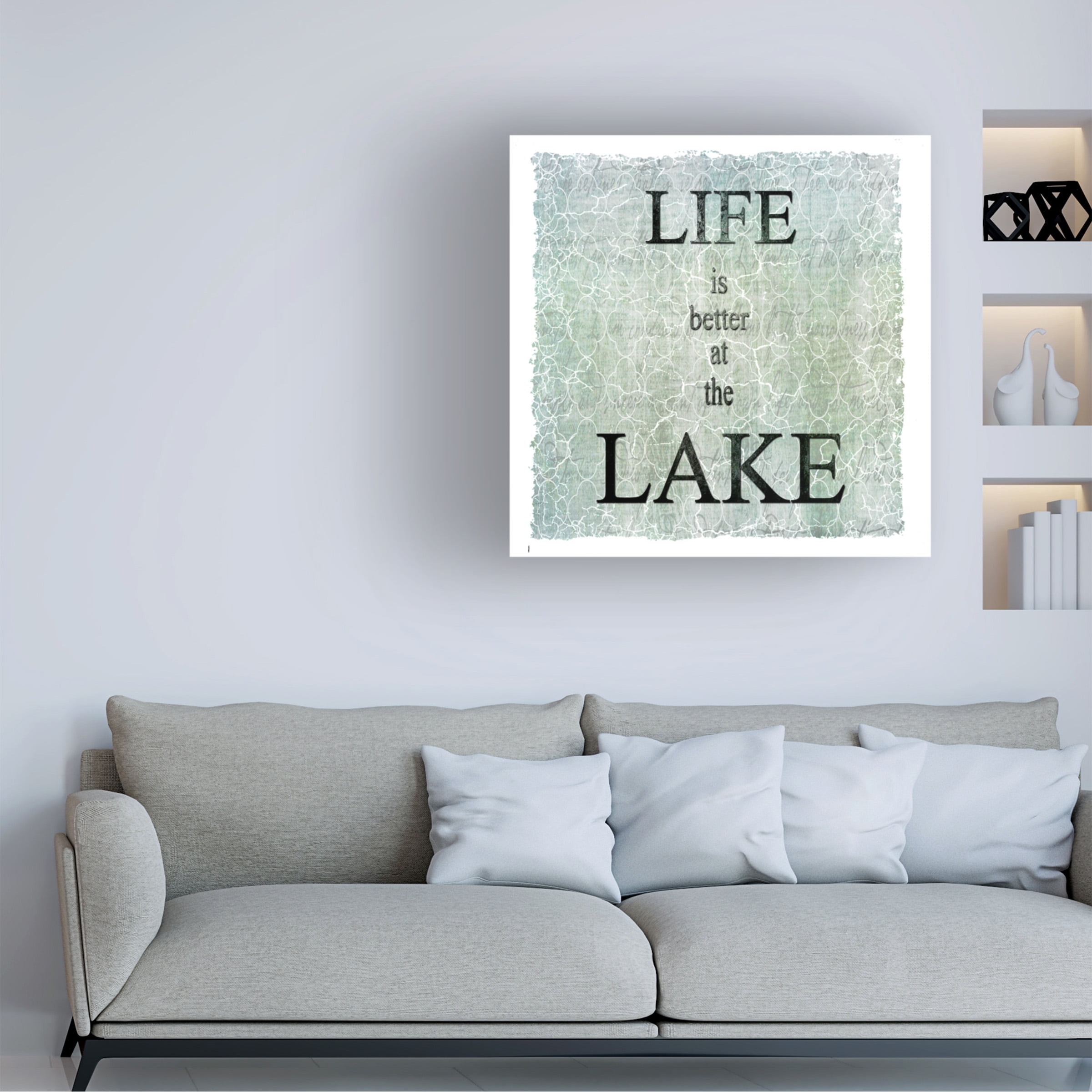 LightBoxJournal 'Life Is Better At The Lake' Canvas Art