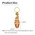 thumbnail image 2 of Zodiac Motel Keychain Boho Vintage Hotel Keychain Purse Bag Charms for Handbags Cute Car Keys Accessories for Women, 2 of 7