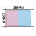 thumbnail image 5 of Molde de bandeja para la cena Yuxing resina epoxi de cristal blanco transparente 305x200mm, 5 of 5