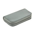 thumbnail image 4 of Miulika Memory Card Case Bag Multifunctional Carry Bag Universal Carrier Zip up Carrying Gray, 4 of 9