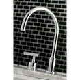 thumbnail image 4 of Kingston Brass Widespread Bathroom Faucets In Brushed Nickel Finish KS8928CML, 4 of 7