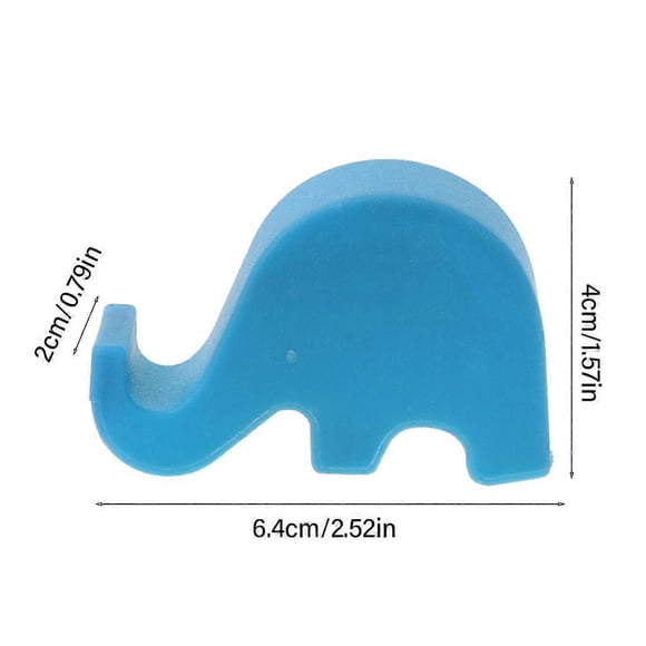 Cartoon Cell Phone Holder Stand Elephant Shaped for Watching Videos Learning Gift for Family Friends Kids Lightweight