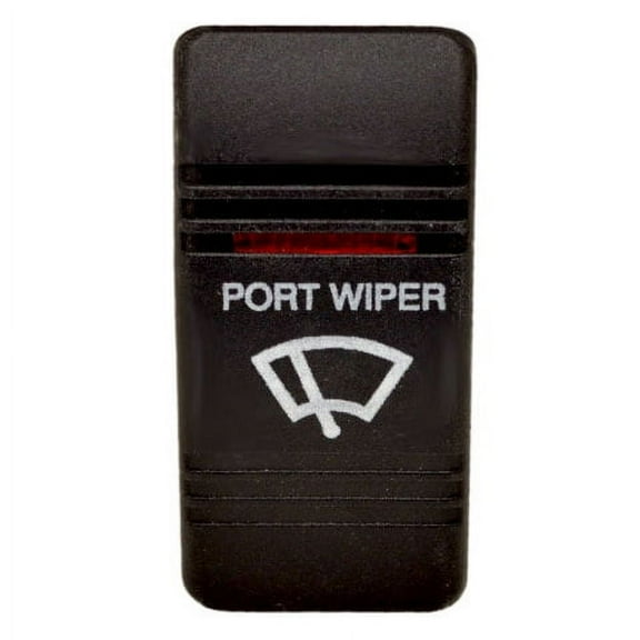 Carling Boat Lighted Switch Actuator | Port Wiper Black
