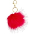 thumbnail image 3 of Macy’s Gold-Tone Faux Fur Ball Key Ring, 3 of 6