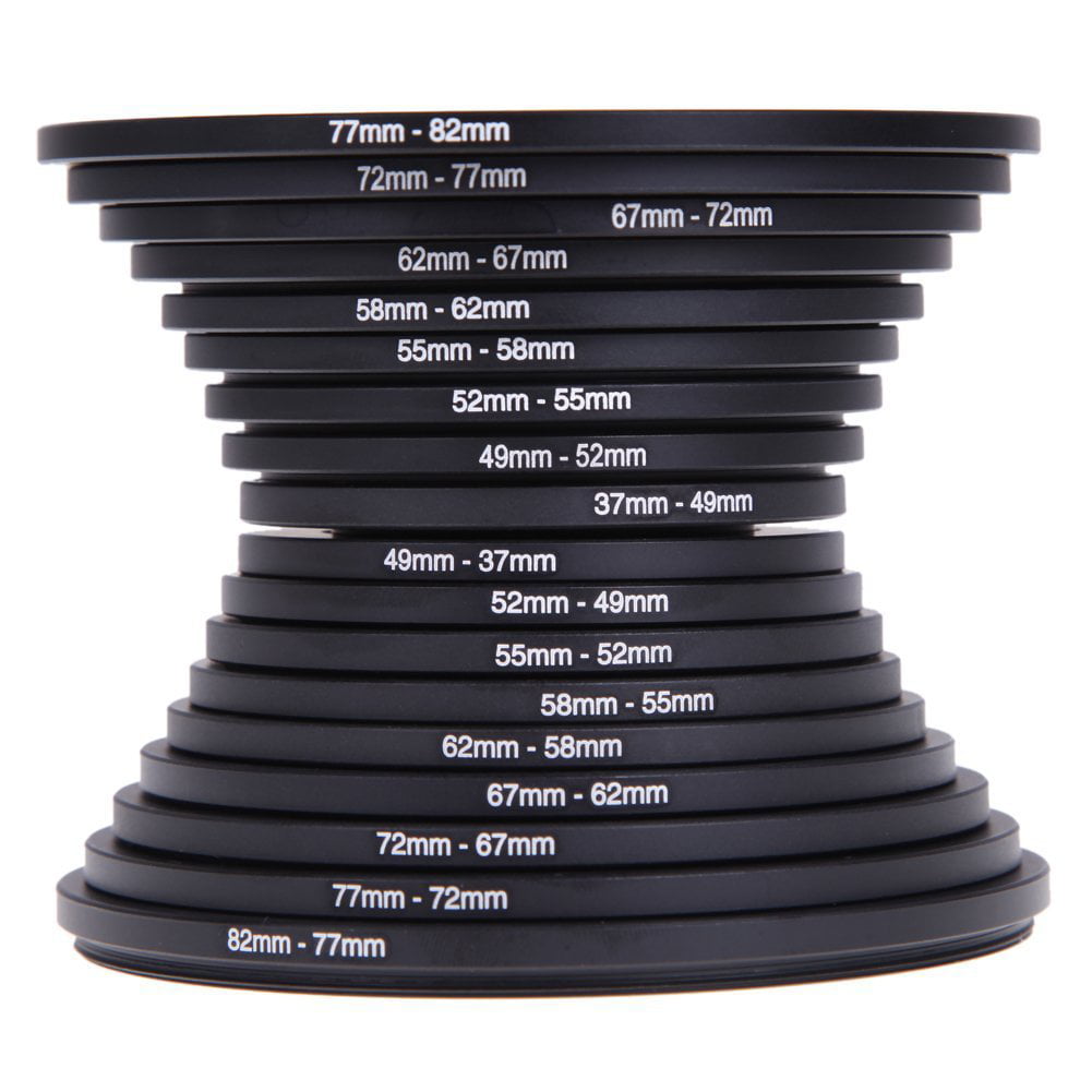 62mm to 67mm Male-Female Stepping Step Up Filter Ring Adapter 62mm-67mm UK 