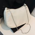 thumbnail image 3 of Bolso vagabundo de moda para mujer, bolso de axila versátil con cadena simple para regalo (beige) Ndcxsfigh Para Estrenar, 3 of 8