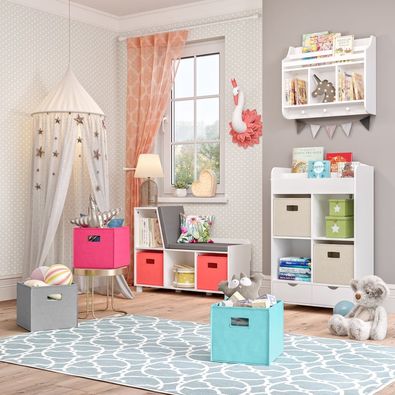RiverRidge Kids 2-Piece Collapsible Storage Cube photo 2