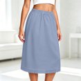 thumbnail image 2 of HGIEYS Womens Half Skirt Extender with Lace Embroidery Cotton Vintage Underskirt, 2 of 4